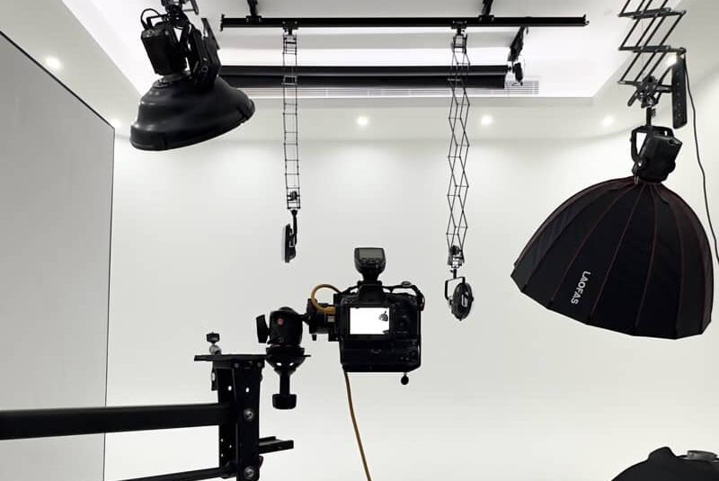 Concept development in the BarCoe photography studio