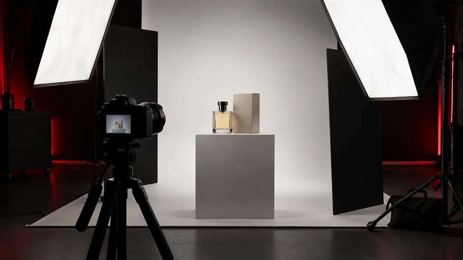 Produktfotografie mit Studiobeleuchtung